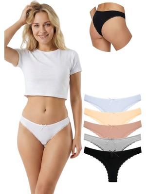New Lilla 1130 Brazil Dantelli Kadın Külot Paketi