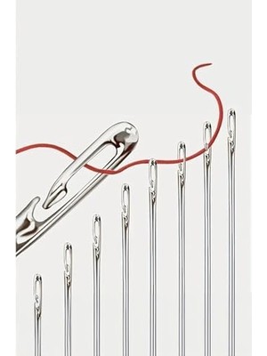 Skygo 12 Adet Kolay Iplik Geçirilen Iğne Seti Pratik Dikiş ve Nakış Için Kullanışlı Iğne Kiti