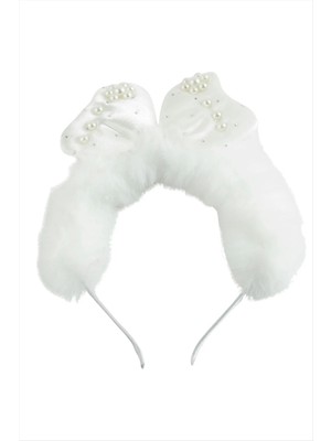 Renklime Fiyong Saten Tüylü Taç