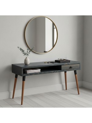 Mobenta Neo Entry | Masif Ahşap Dresuar, 1 Çekmece & 1 Bölme - 120 Cm, An