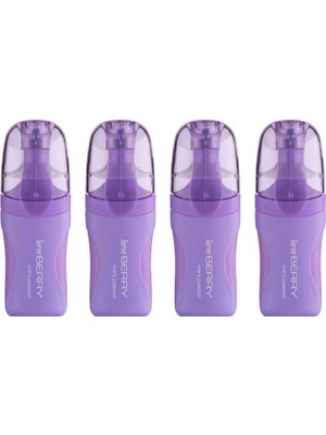 Skygo Mını Fosforlu Kalem Pastel Lavanta 4lu Set