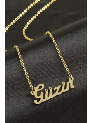 Renklime Güzin Isimli Kolye (Kişiye Özel)