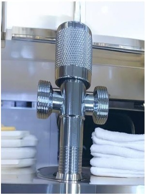 Skygo Genel Çift Çıkışlı Bulaşık ve Çamaşır Makinesi Musluğu