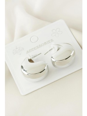 Renklime Su Damlası Plastik Küpe