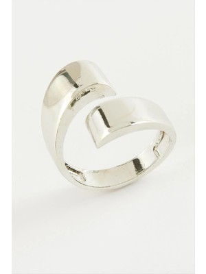 Renklime Oval Metal Yüzük