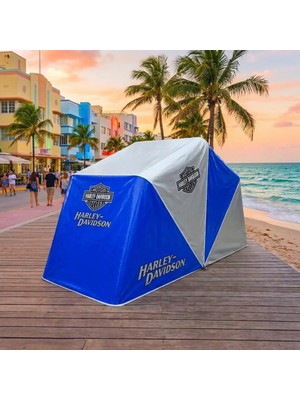 Kafkas  Xxl Beden Portatif Motosiklet Koruma Branda Garajı