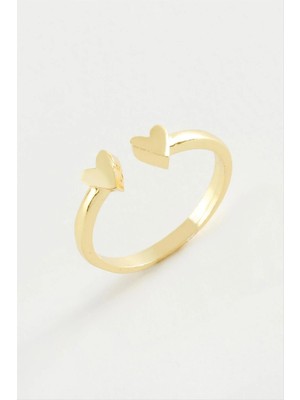 Renklime Kalp Eklem Yüzük