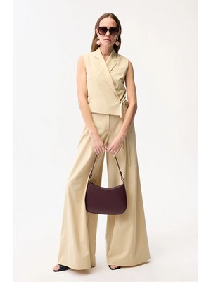 Adl Yandan Cepli Geniş Paça Pantolon Mint 15346286000