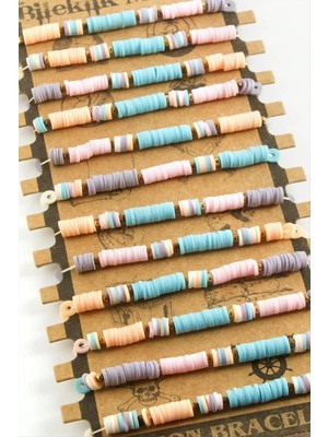 Renklime Fimo Boncuk Bileklik