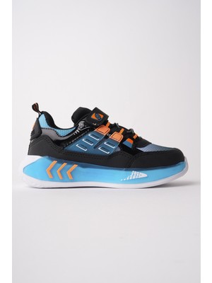 Muggo Zuzu Cırtlı ve Bağcıklı Günlük Çocuk Sneaker Spor Ayakkabı
