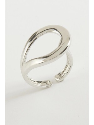 Renklime Oval Metal Yüzük