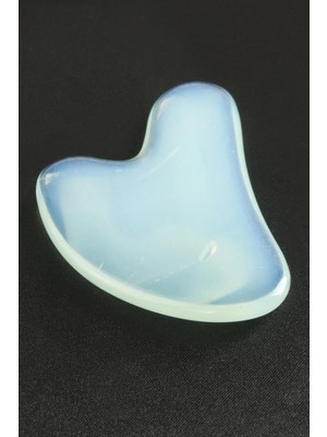 Renklime Aytaşı Doğaltaş Kalp Yüz Masaj Aleti