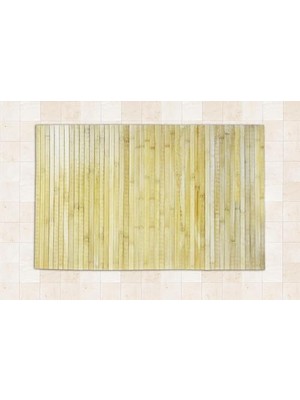 Skygo Eko Serisi 50X80 cm Doğal Bambu Banyo Paspası