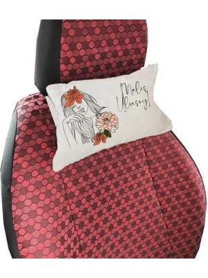 Çılgıntrend Kişiye Özel Araba Yastık Kılıfı – Isim Yazılı Dekoratif Oto Koltuk Yastık Kılıfı (Içi Boş)