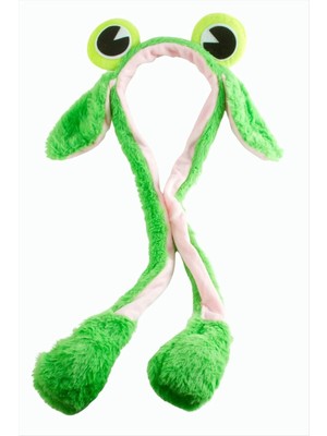 Renklime Kurbağa Hareketli Tavşan Taç