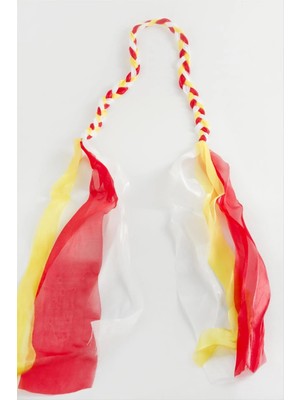 Renklime Taraftar Örgülü Saç Aksesuarı