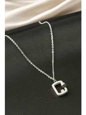 Renklime Çivi Çelik Kolye