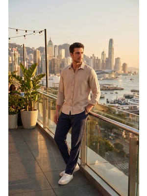 Buratti Regular Fit Normal Bel Düz Paça Pantolon Erkek Pantolon 6689255