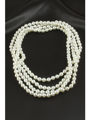 Renklime 8 mm Inci Kolye 190 cm