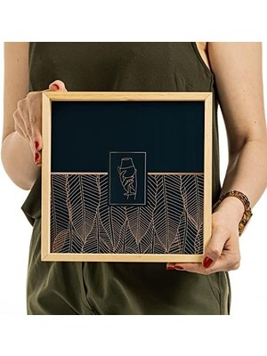 Skygo Ahşap Şarap Mantarı Kutusu