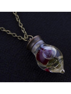 Renklime Sulu Fanus Kolye