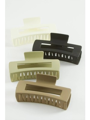 Renklime Dikdörtgen Renkli Mandal Toka 11 cm