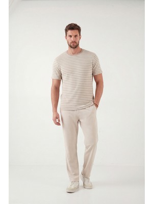 Buratti Pamuklu Regular Fit Bisiklet Yaka T Shirt Erkek T Shirt 5904027