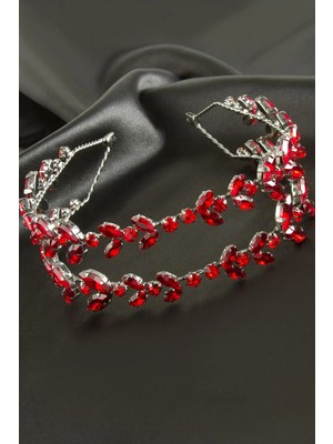 Renklime Kristal Taşlı Eğilebilir Saç Aksesuarı