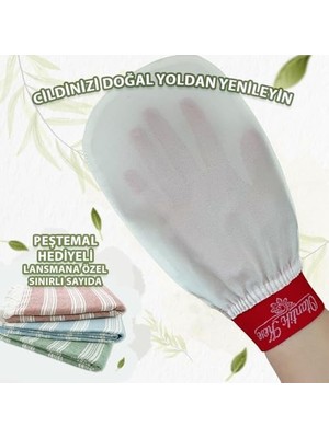 Skygo Otantik Kese Banyo Kesesi, Hamam Kesesi, Vücut Kesesi, Duş Kesesi, 50 Faktör Ince Banyo Kesesi