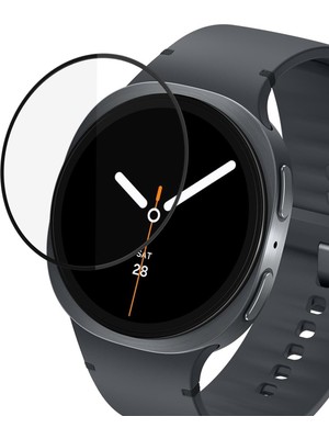 Skygo Galaxy 8 44MM Tam Kaplayan Cam Ekran Koruyucu Siyah