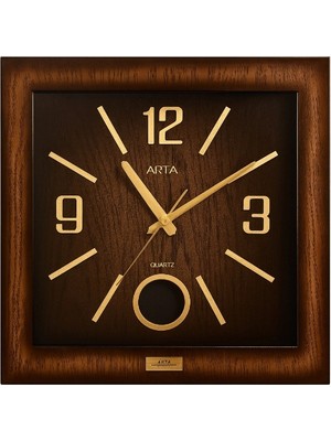 Ecoport Ahşap Tasarımlı Duvar Saati