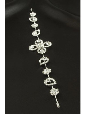 Renklime Çiçek Taşlı Saç Aksesuarı