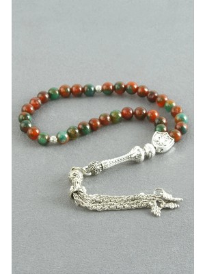 Renklime Ceyt Doğaltaş Tesbih 6 mm