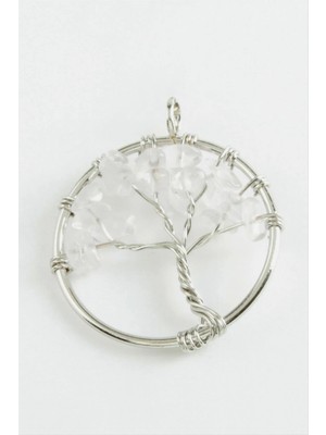 Renklime Kuvars Doğaltaş Kolye Ucu