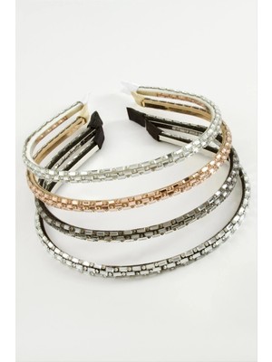 Renklime Savaroski Taşlı Taç