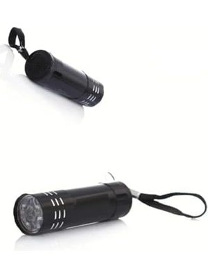 Skygo 2 Adet Usin Mini Gece Yürüyüş El Feneri, 2'li Set, Çok Renkli, Pilli, Deprem Çantası ve Kamp Için, Aaa Pil Uyumlu