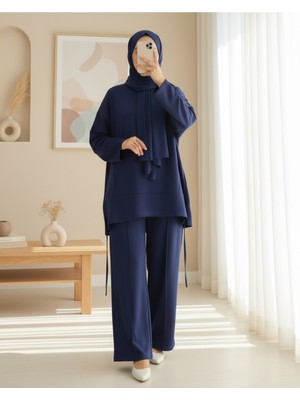 Modamorfo Eteği Bağcıklı Arkası Uzun Oysho Takım -Laci