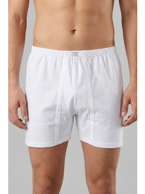 Balkonda Erkek Külot Paçalı Arjantin Beyaz 6'lı Paket Pamuklu Esnek - Ceylanoğlu