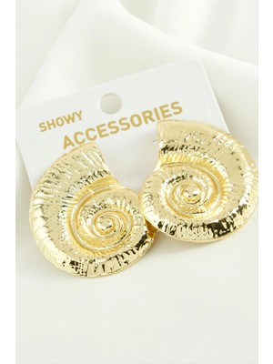 Renklime Yuvarlak Trend Metal Küpe