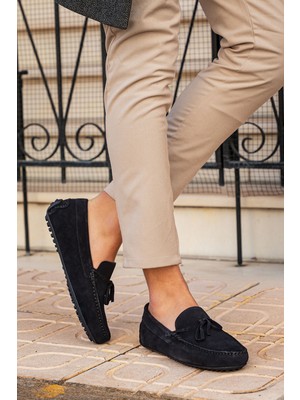 Panorama Makosen Dikişli Hakiki Deri Erkek Babet