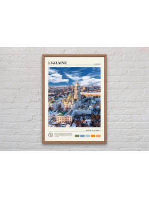 Ninastore Gerçek Fotoğraf/ Ukrayna Baskısı/ Ukrayna Duvar Sanatı/ Ukrayna Posteri/ Ukrayna Fotoğrafı/ Ukrayna