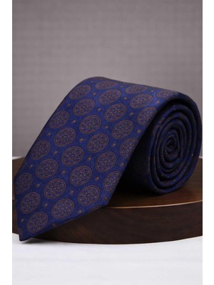 Kravatkolik Lacivert Motif Kravat