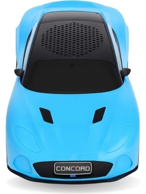 Ecoport Mavi Araba Tasarımlı Hoparlör - Bluetooth Fm USB Özellikli