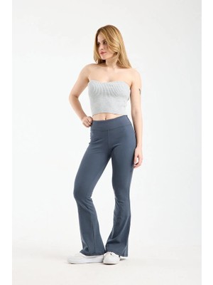 Win Moda Winmoda Kadın Yüksek Bel Ribanalı Pamuklu Ispanyol Paça Pantolon Xs-Xl | 3 Renk Seçeneğiyle Şimdi Keşfet!