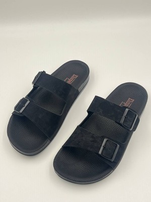 Elispoly Ortopedik Çift Bant Erkek Terlik