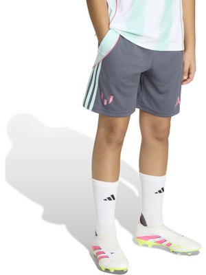 Adidas Messi Çocuk Gri Şort