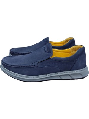 Luis Figo 3801 %100 Hakiki Deri Ortopedik Lastikli Ayakkabı