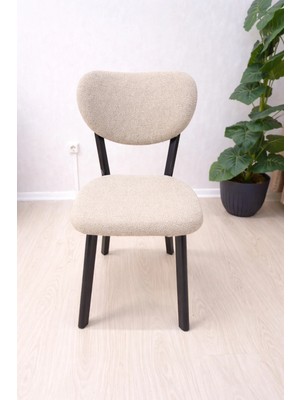 StarMall A Kalite Elma Sandalye Kılıfı Bohem Sandalye Kılıfı Kum Desen Esnek Kumaş Lastikli 2 Parça