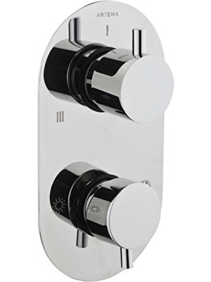 VitrA Artema Minimax S Ankastre Banyo Bataryası Krom A42865