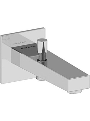 VitrA Artema Minimax Square Çıkış Ucu (El Duşu Çıkışlı) Krom A43595
